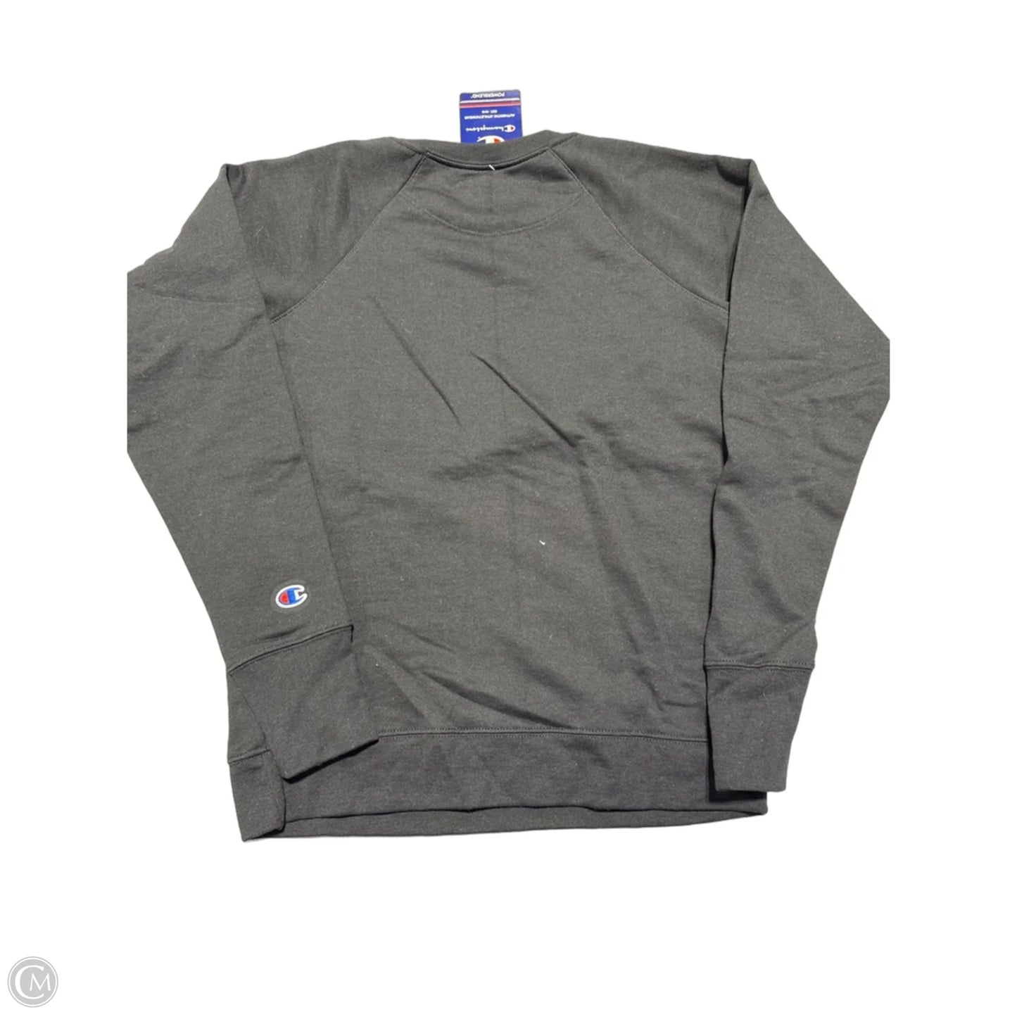 Sweatshirt Crewneck By Champion In Black, Size: S