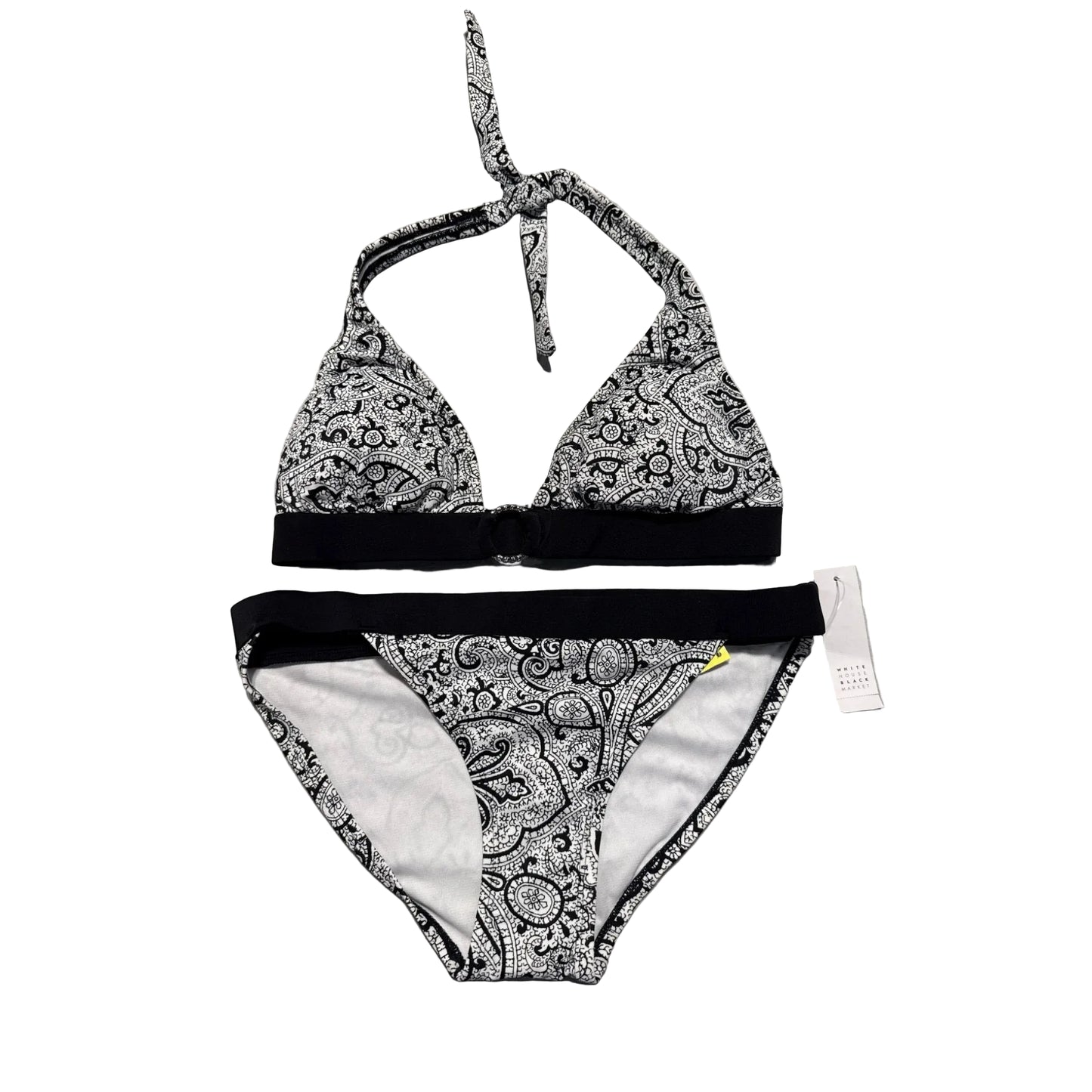 Swimsuit 2pc By White House Black Market In Black & White, Size: S