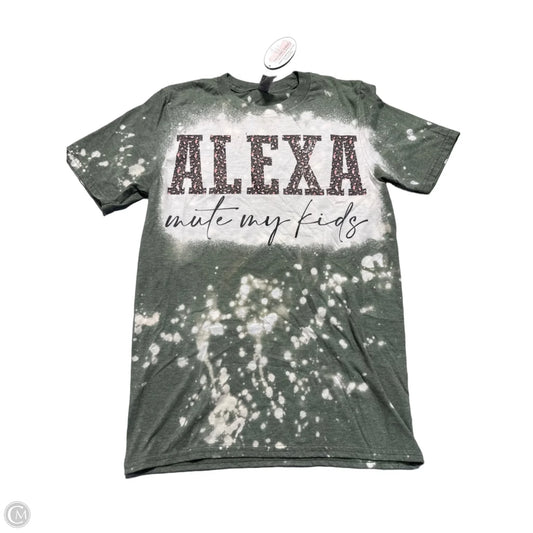 Top Short Sleeve By Gildan In Green, Size: S