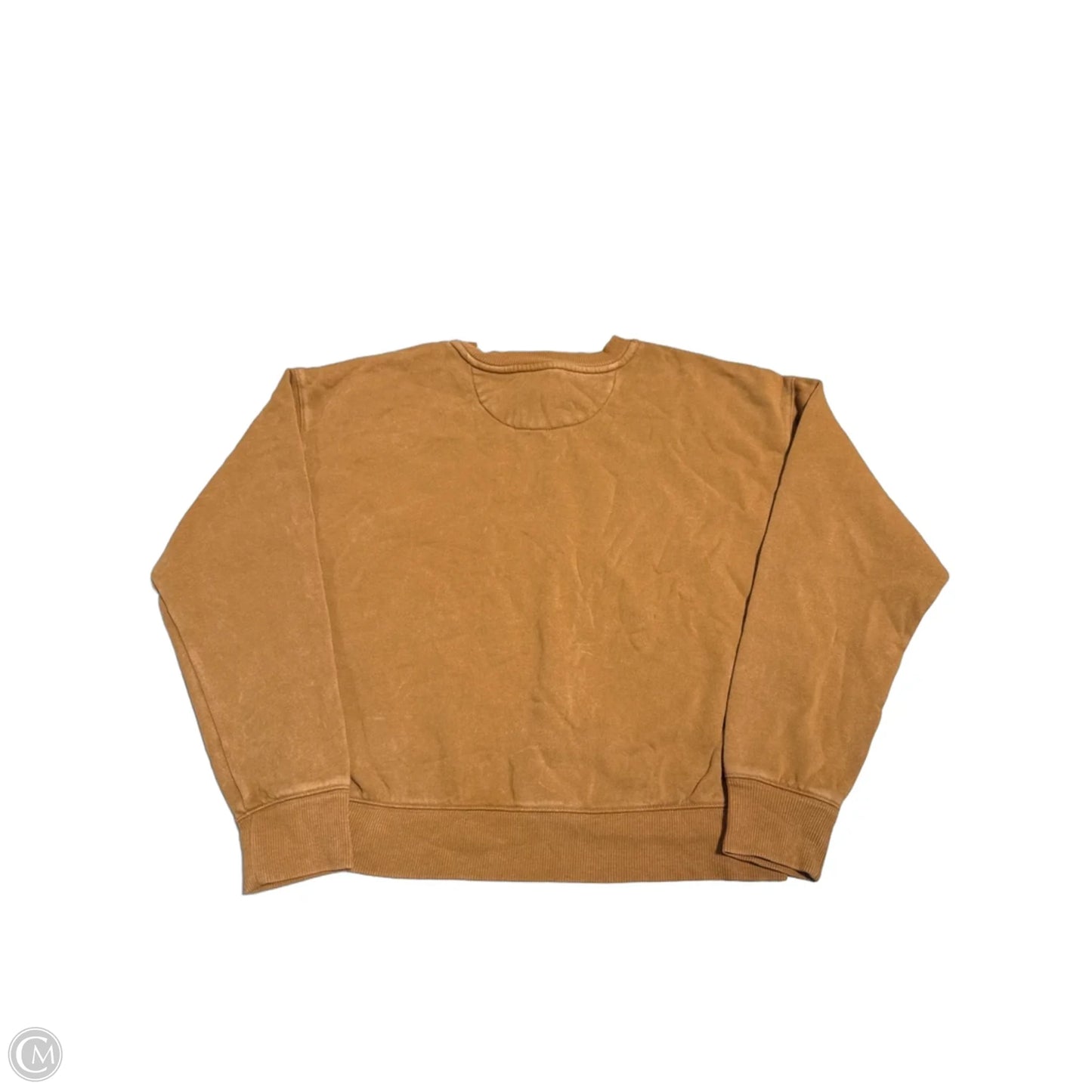 Top Long Sleeve By Universal Thread In Brown, Size: S