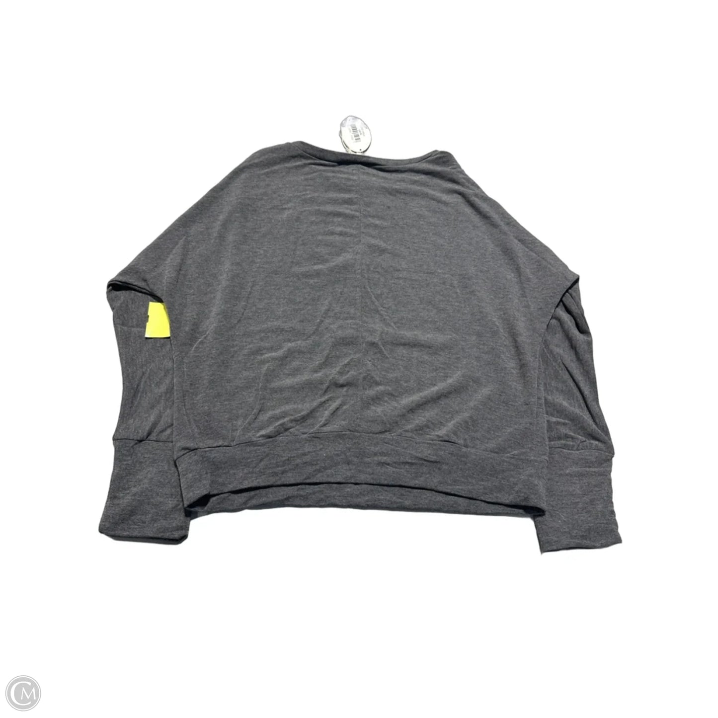 Top Long Sleeve By Mystree In Grey, Size: S