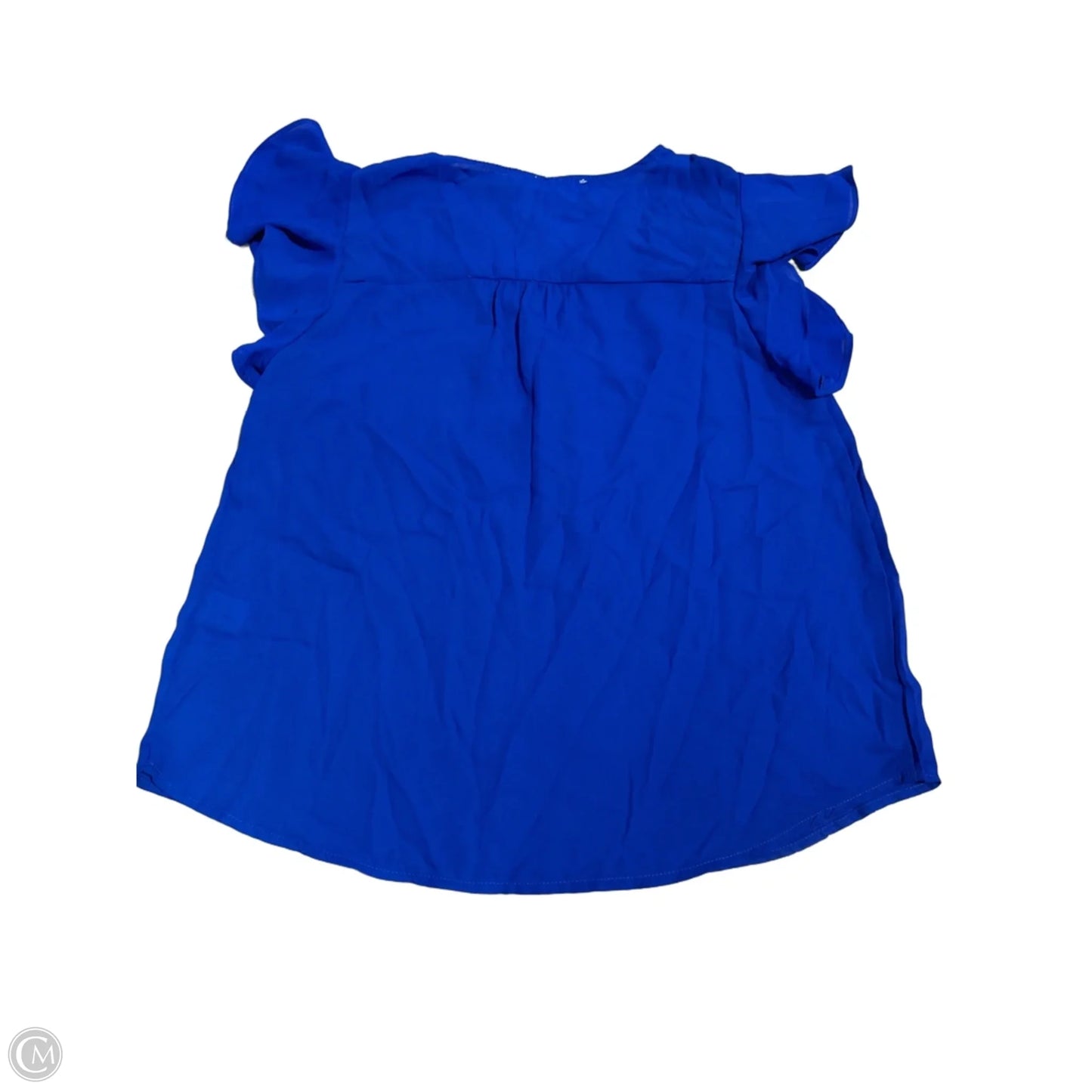 Blouse Sleeveless By Mine In Navy, Size: S