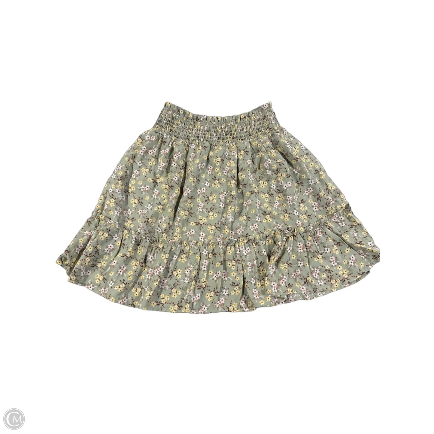 Skirt Mini & Short By Lola In Green, Size: S
