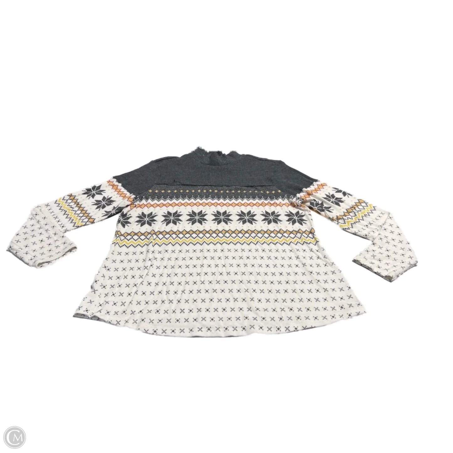 Top Long Sleeve By Maurices In Grey, Size: 0x