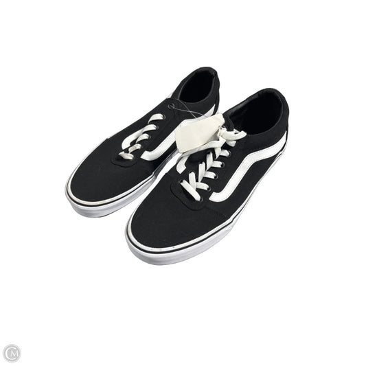 Shoes Sneakers By Vans In Black & White, Size: 11
