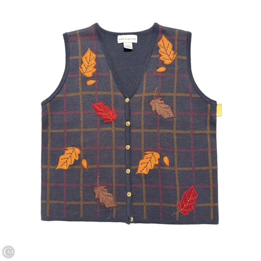 Vest Other By Croft And Barrow In Navy, Size: L