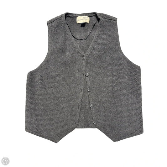 Vest Fleece By Universal Thread In Grey, Size: L