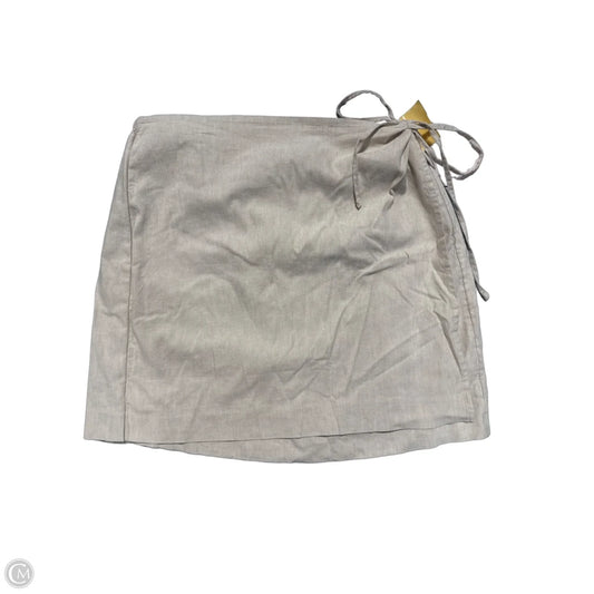 Skirt Midi By Lc Lauren Conrad In Tan, Size: Lp