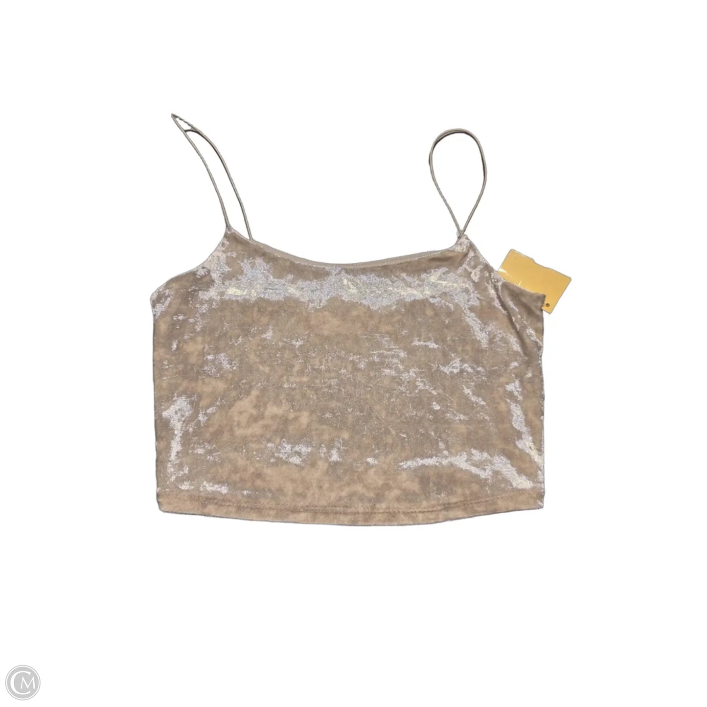Tank Top By Garage In Tan, Size: Xs