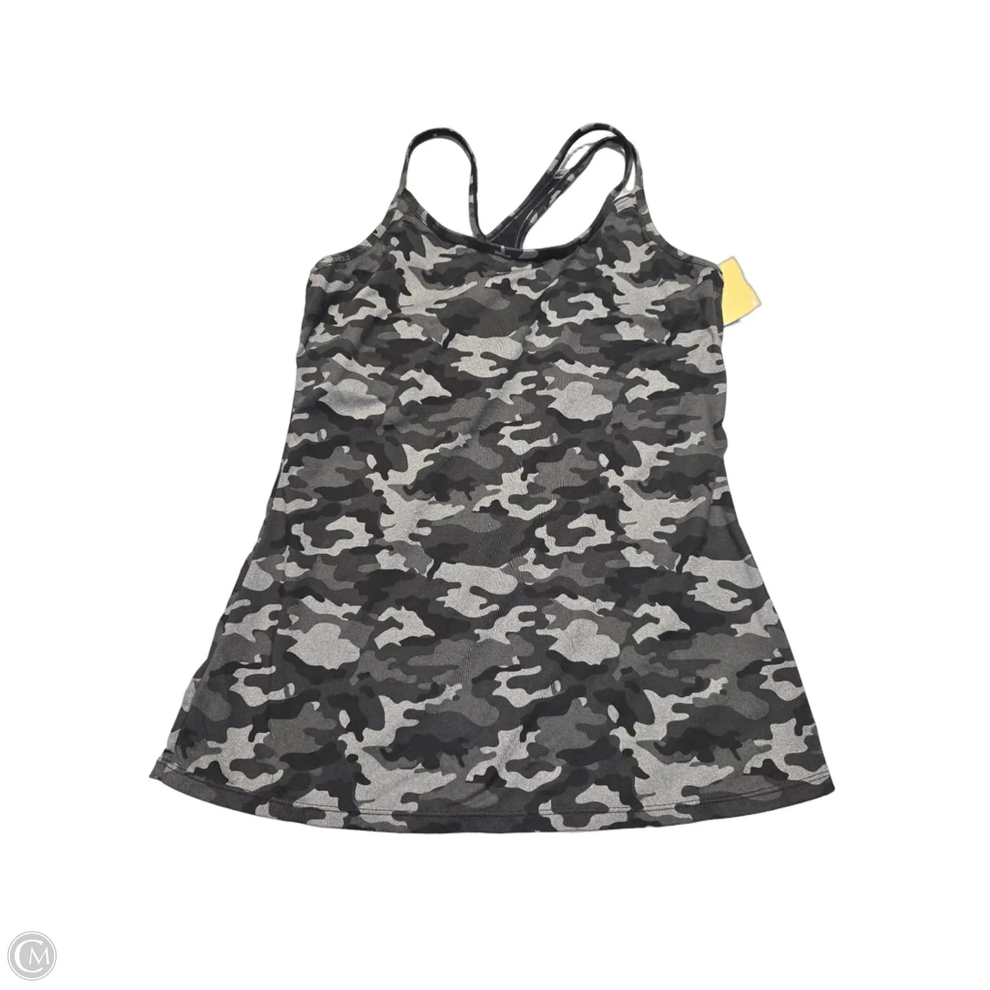 Athletic Tank Top By Fabletics In Camouflage Print, Size: S