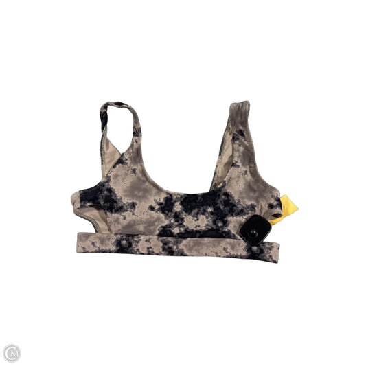 Athletic Bra By Cmc In Black & Brown, Size: M