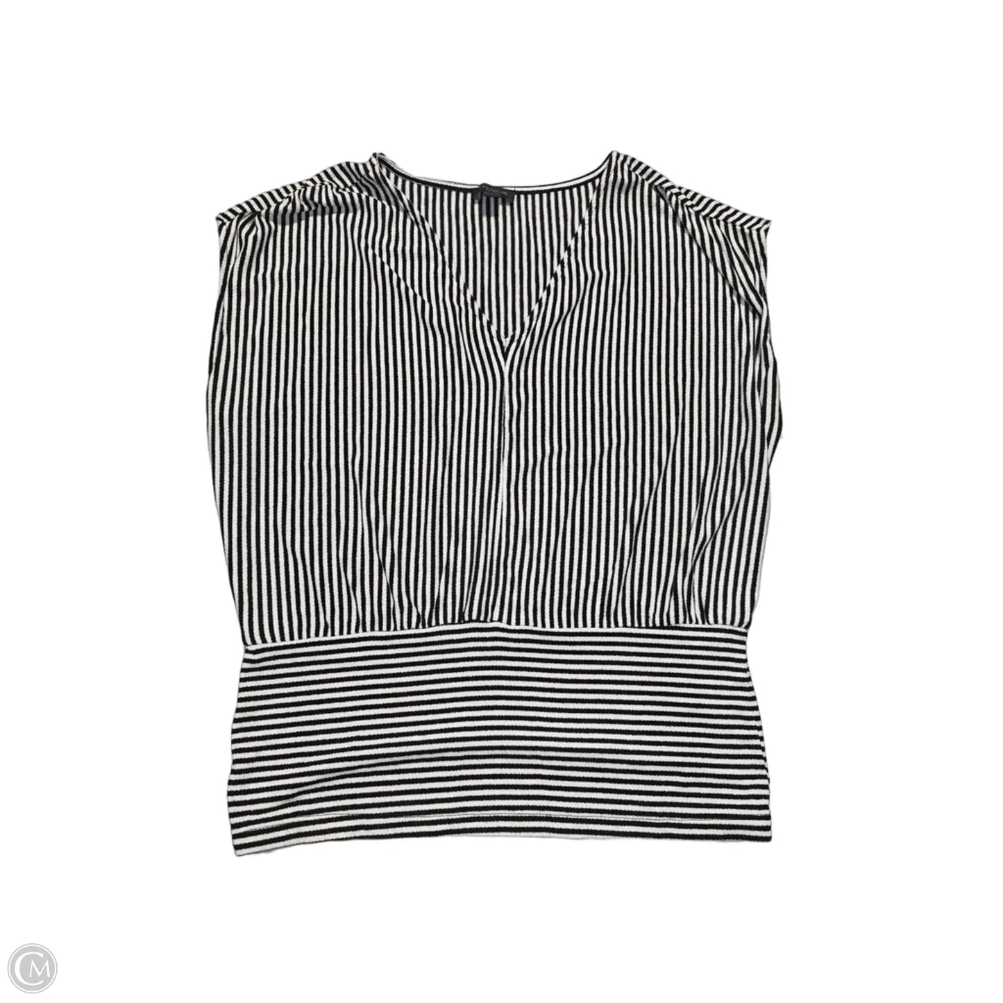 Top Sleeveless By Ann Taylor In Striped Pattern, Size: Xs