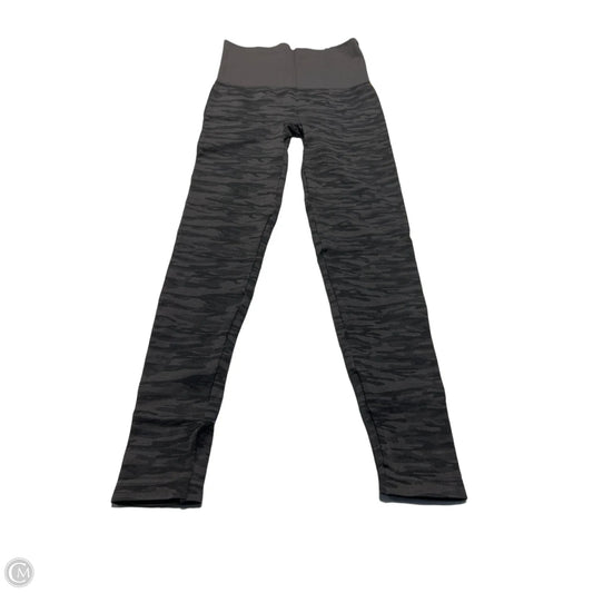 Athletic Leggings By Assets By Spanx In Grey, Size: M