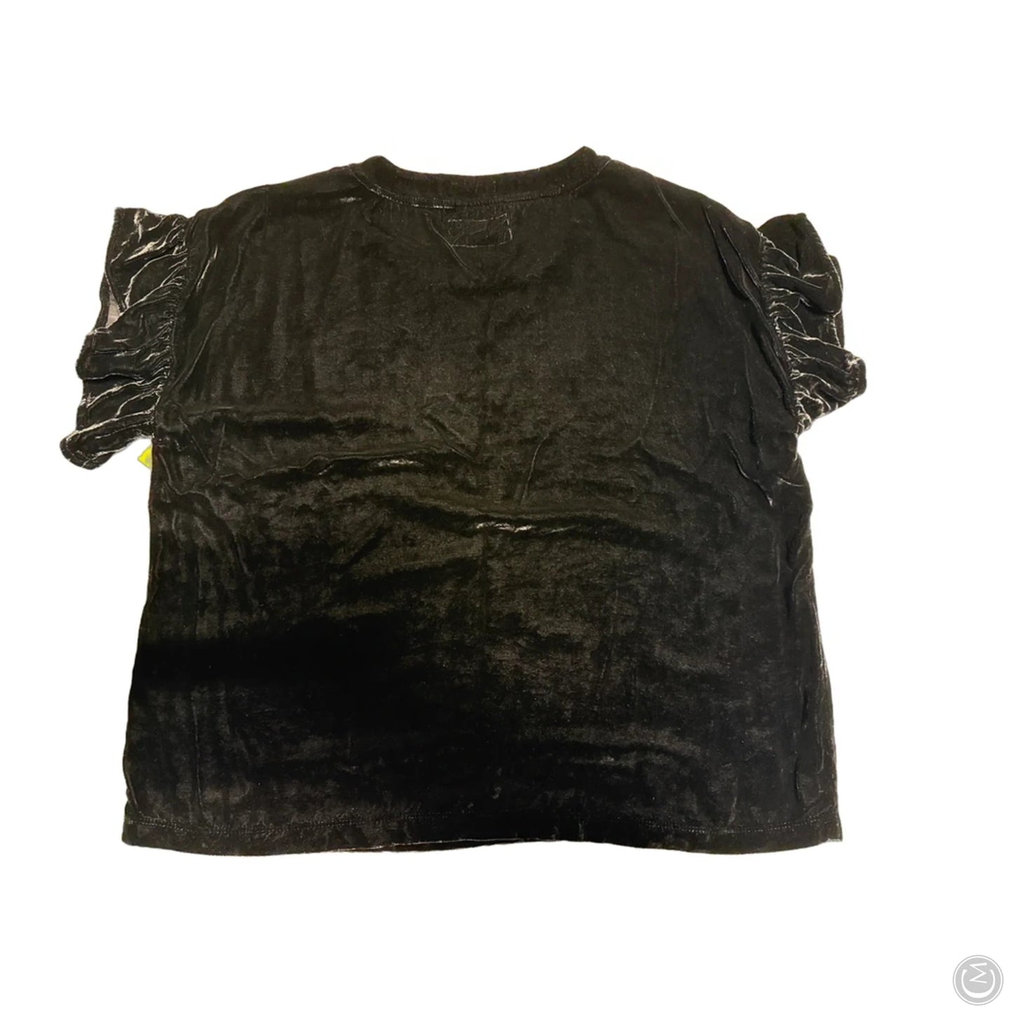 Top Short Sleeve By Current/elliott In Black, Size: M