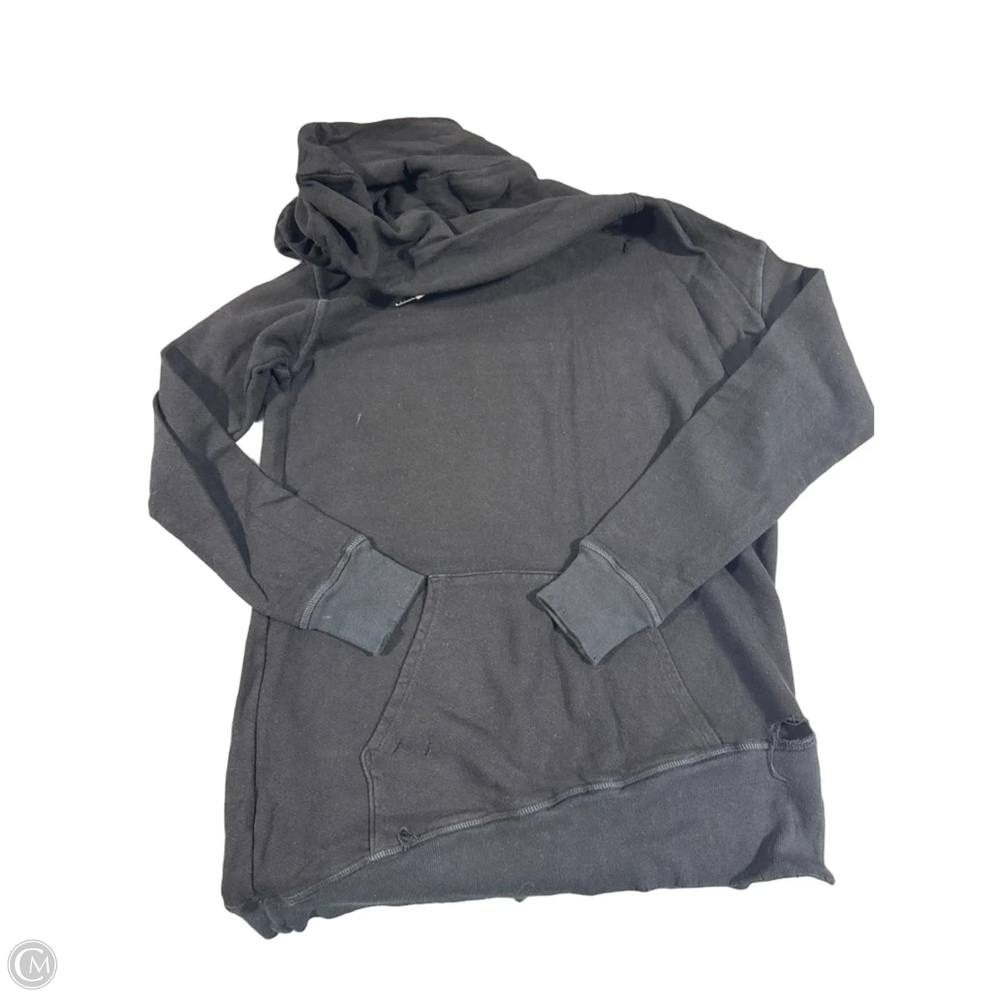 Sweatshirt Hoodie By Cmb In Black, Size: S