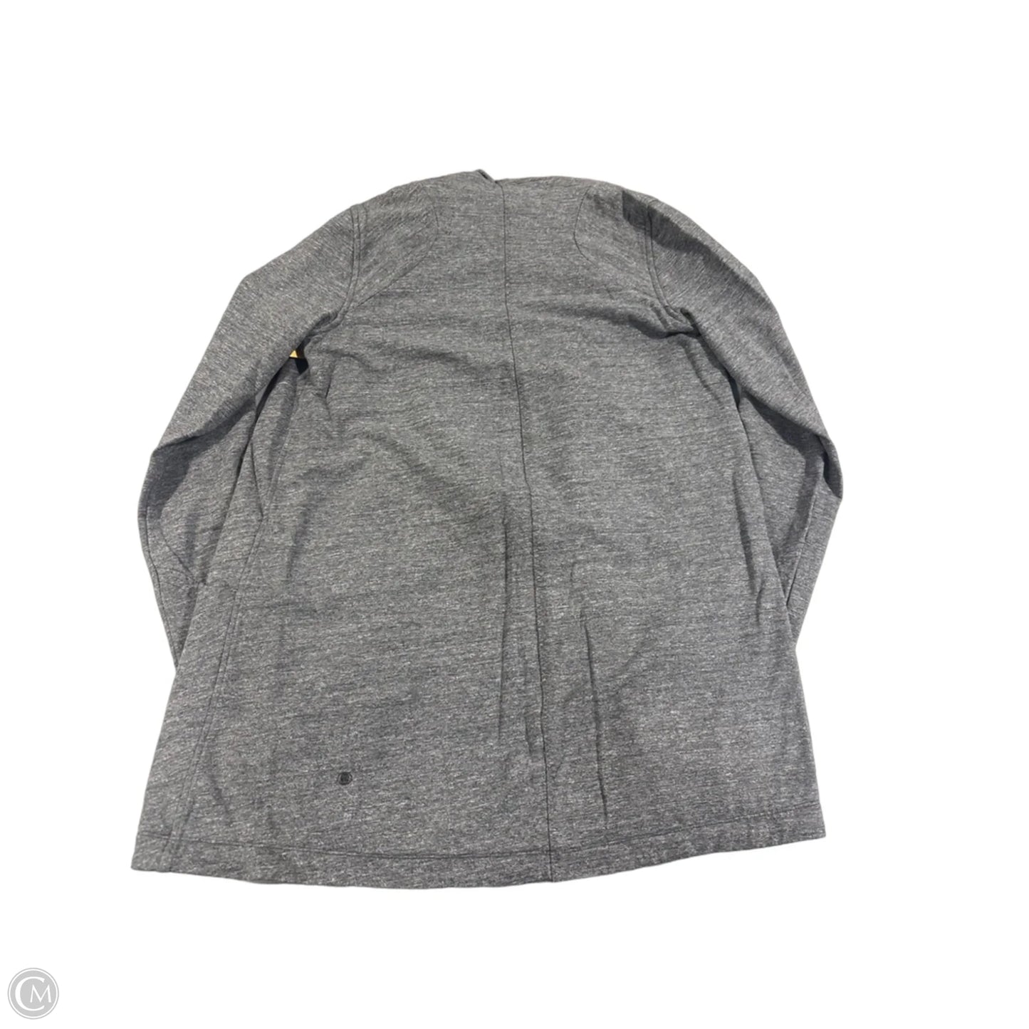 Athletic Jacket By Lululemon In Grey, Size: 8