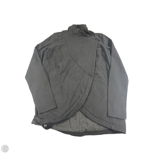 Athletic Jacket By Lululemon In Black, Size: 8