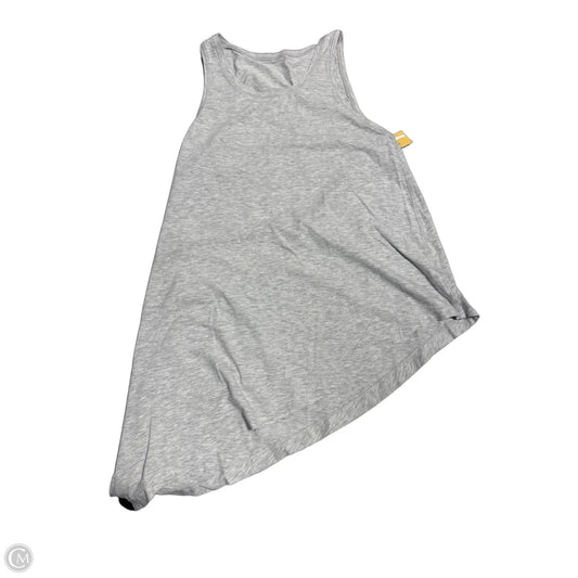 Athletic Tank Top By Lululemon In Grey, Size: 8