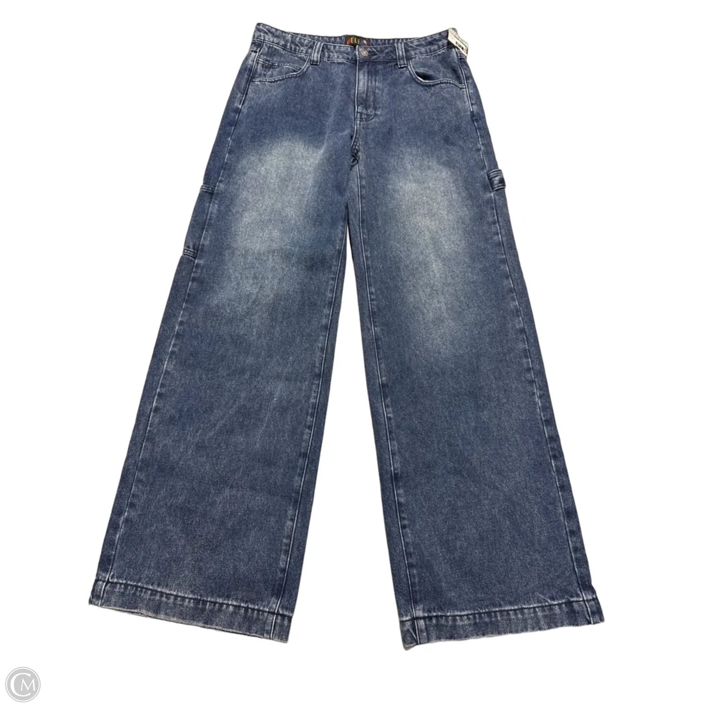 Jeans Wide Leg By Delias In Blue Denim, Size: 10