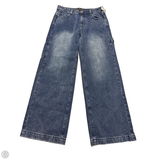 Jeans Wide Leg By Delias In Blue Denim, Size: 10