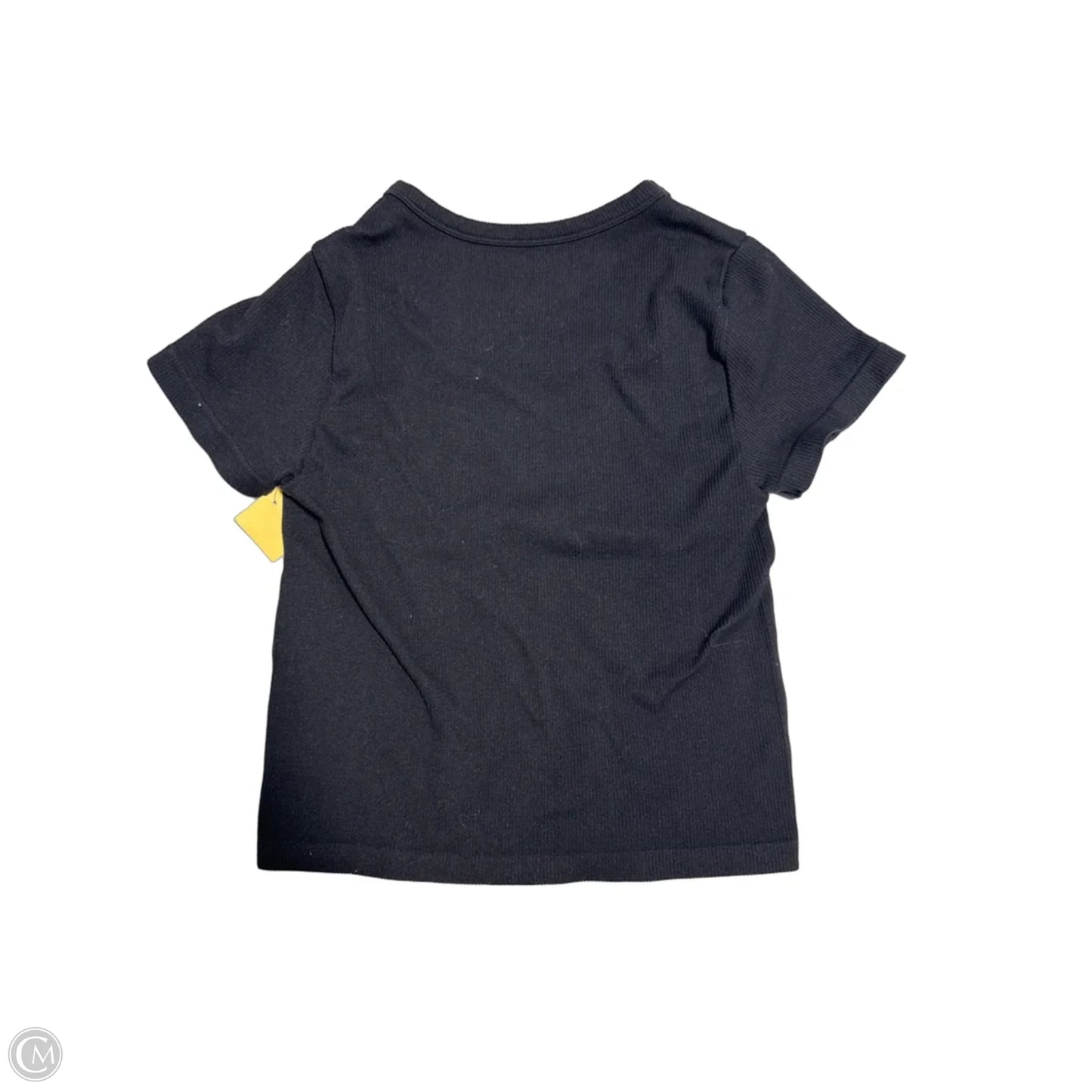 Top Short Sleeve By Better Together In Black, Size: S