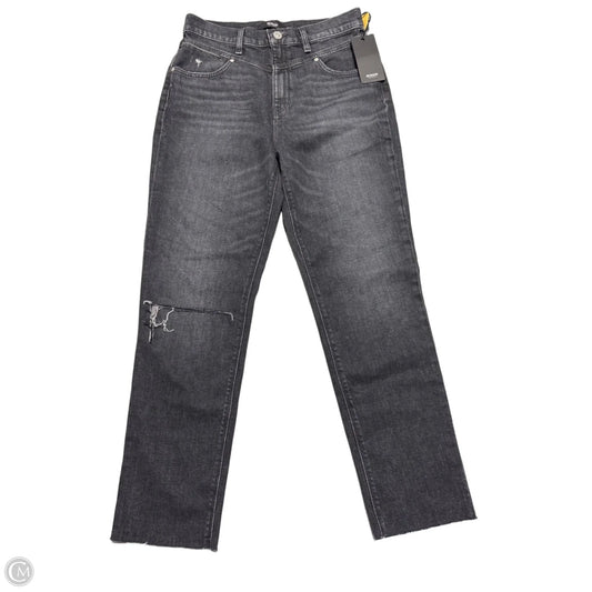 Jeans Straight By Hudson In Black Denim, Size: 10