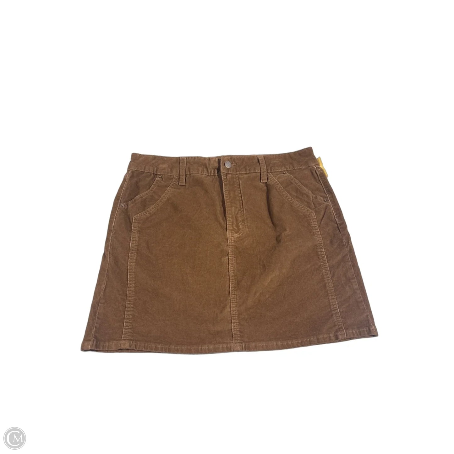 Skirt Mini & Short By Time And Tru In Brown, Size: 14