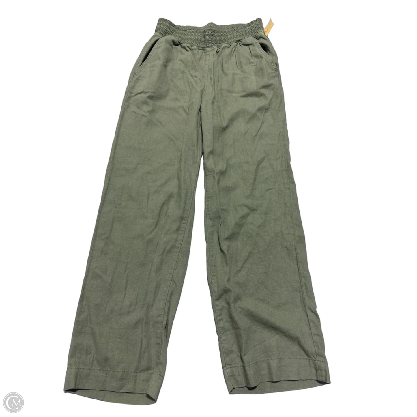 Pants Linen By Briggs In Green, Size: S