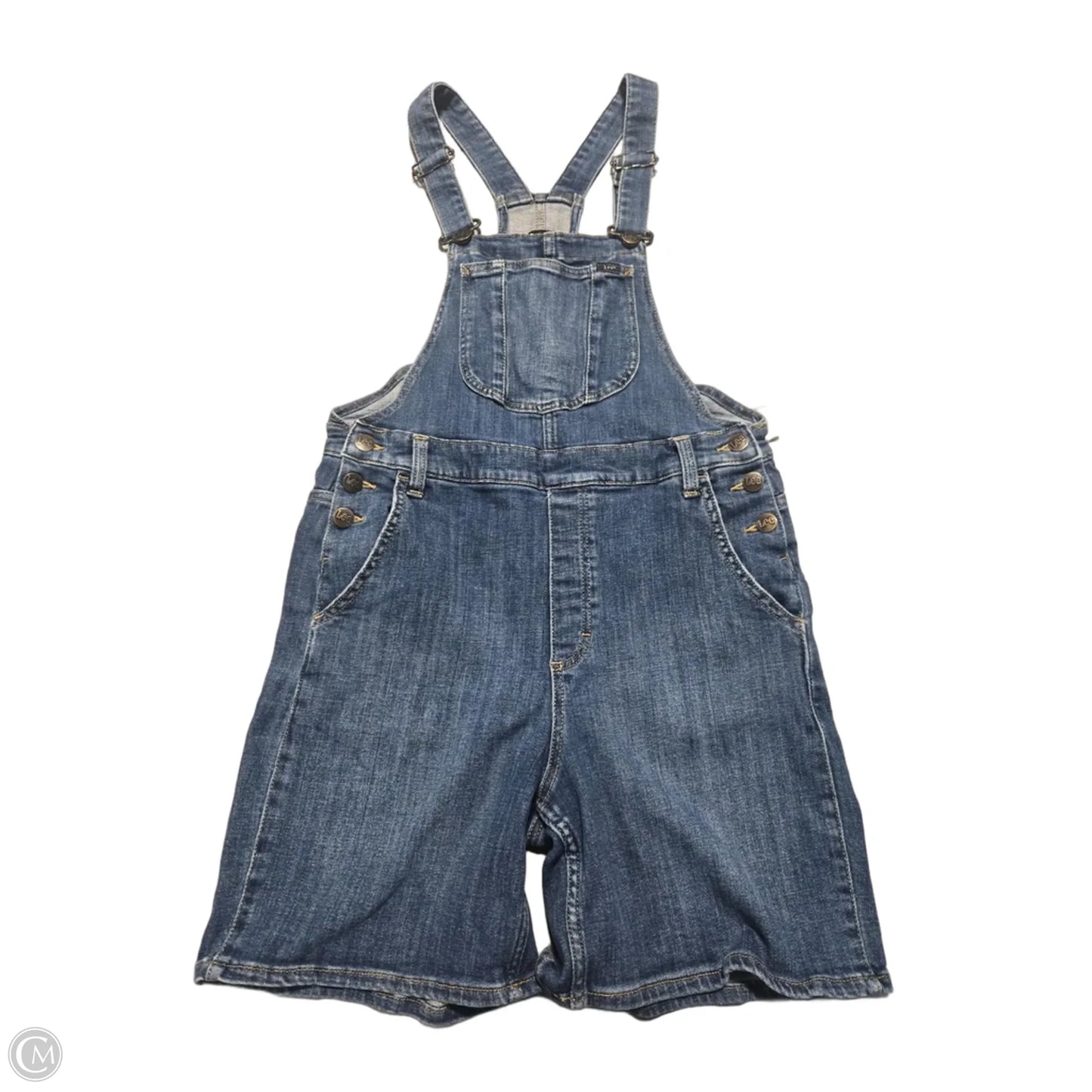Shortalls By Lee In Blue Denim, Size: M