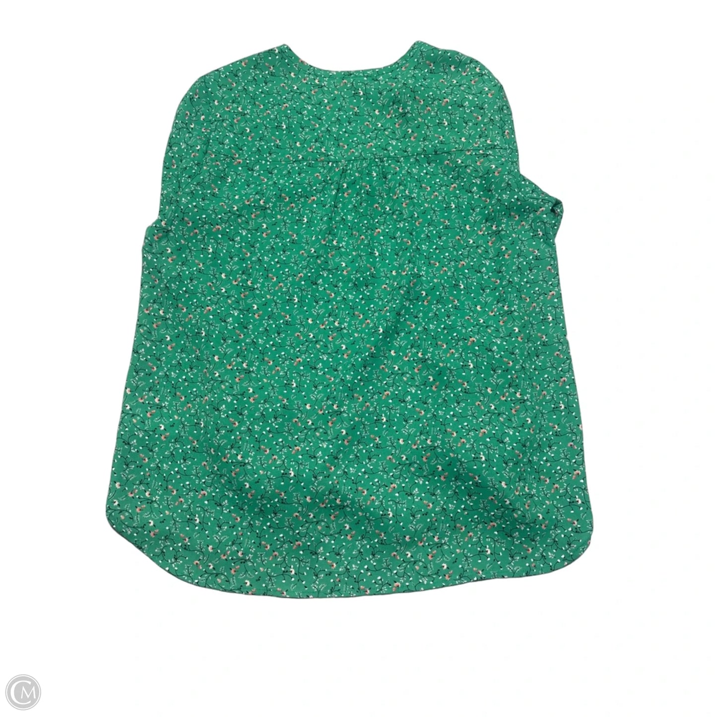 Blouse Long Sleeve By Pleione In Green, Size: S