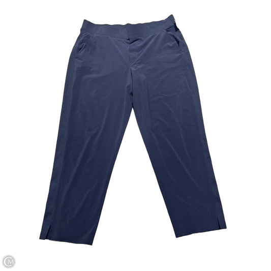 Athletic Pants By Athleta In Navy, Size: 16