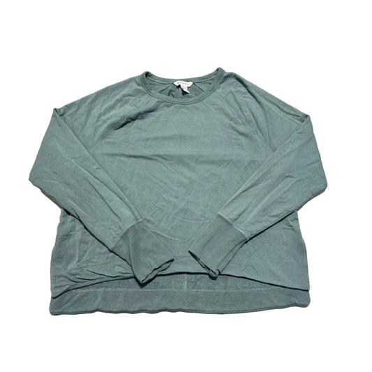 Athletic Top Long Sleeve Collar By Athleta In Blue, Size: L