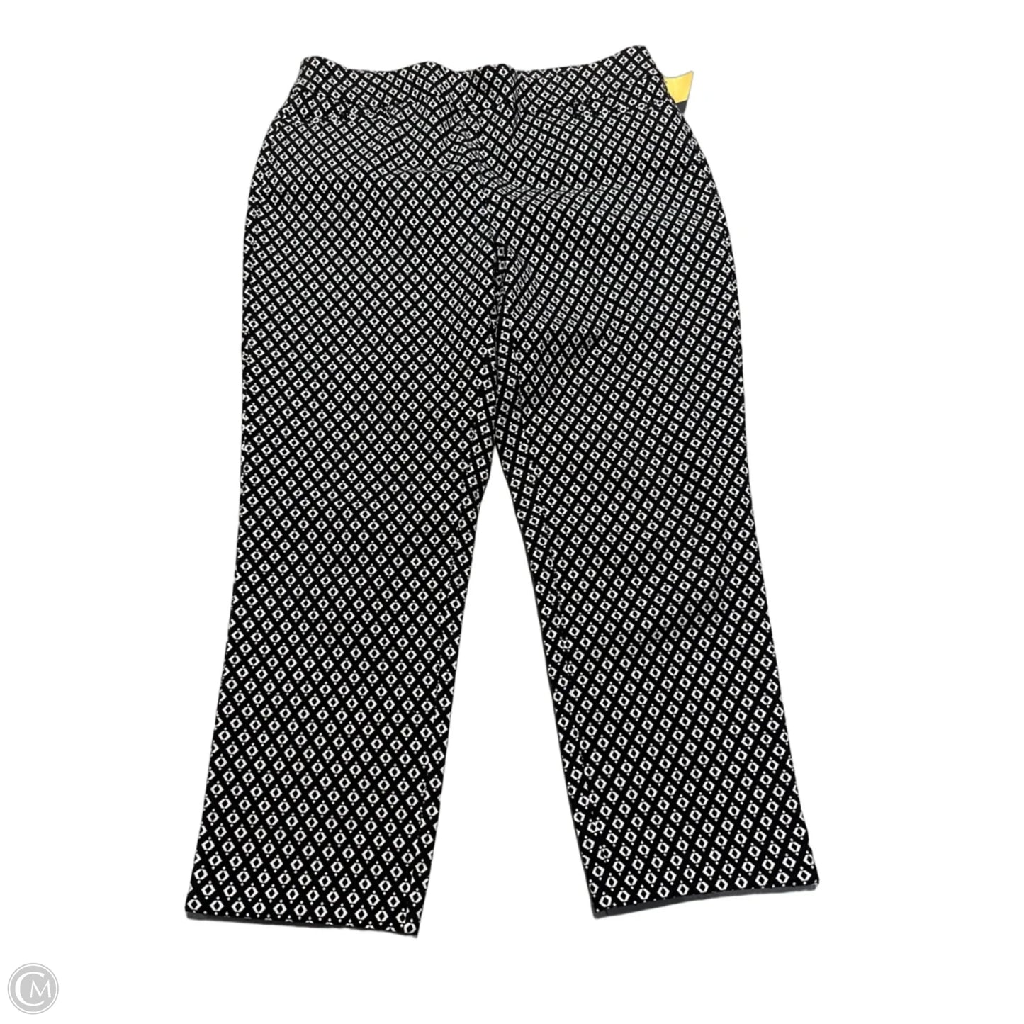 Pants Other By Chicos In Black & White, Size: 10