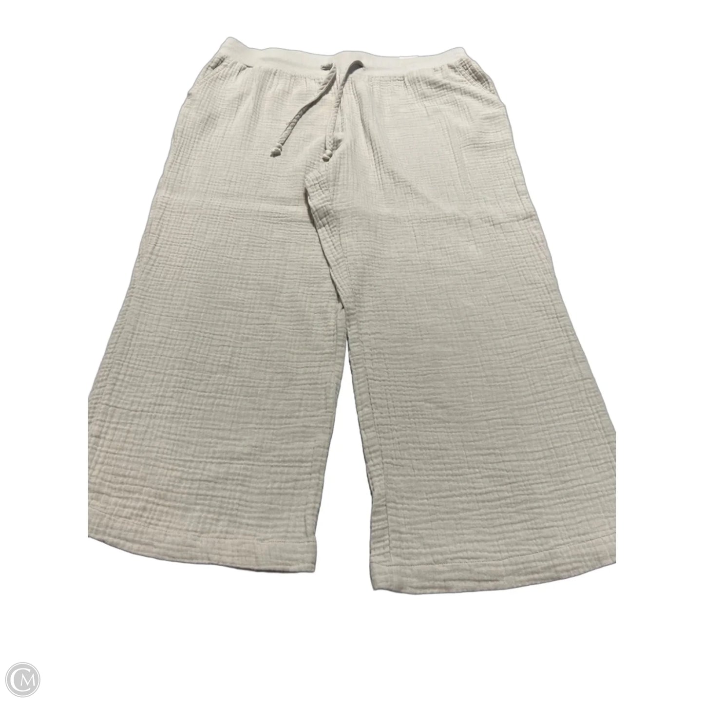 Pants Linen By Cmc In Tan, Size: L
