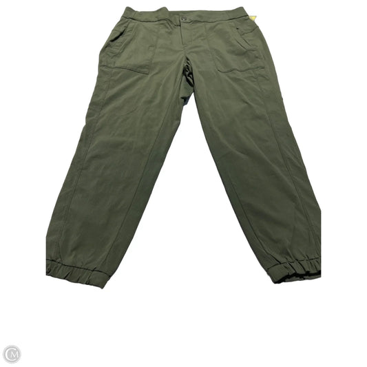 Athletic Pants By Athleta In Green, Size: 12p