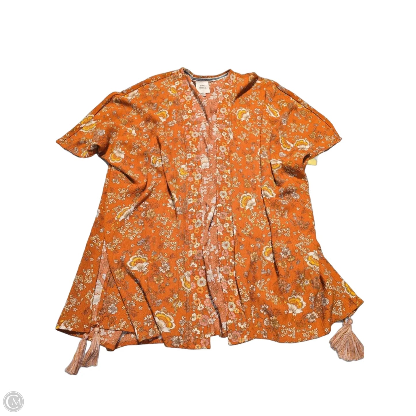 Shawl By Knox Rose In Orange, Size: M