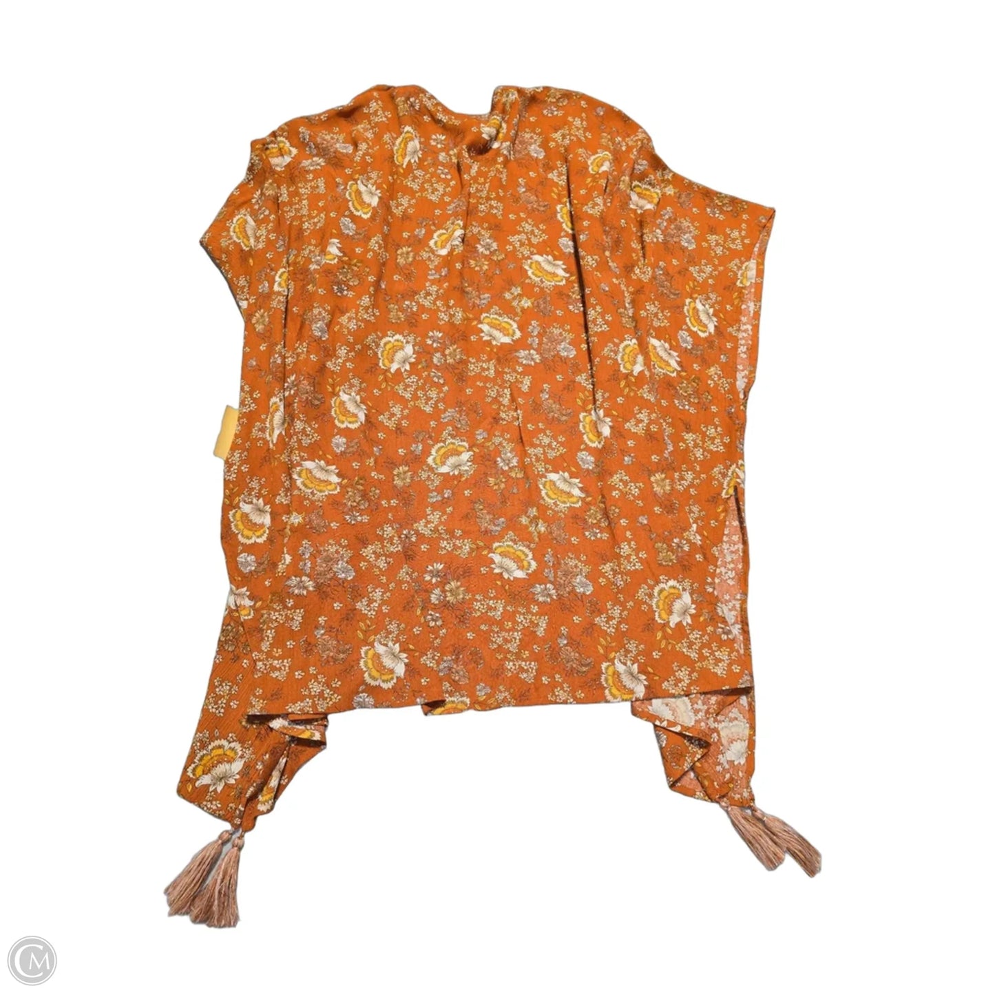Shawl By Knox Rose In Orange, Size: M