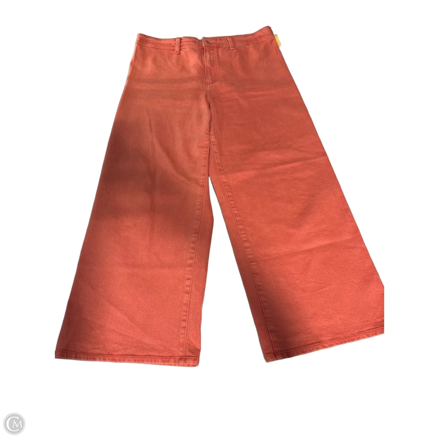 Jeans Wide Leg By Universal Thread In Orange, Size: 14