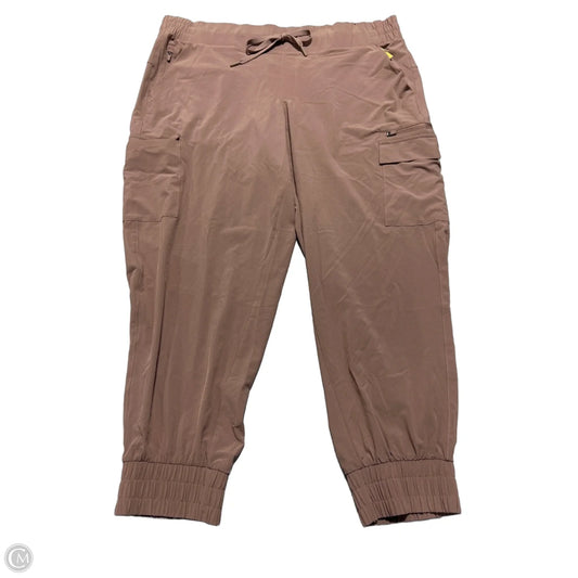 Athletic Pants By All In Motion In Brown, Size: Xxl