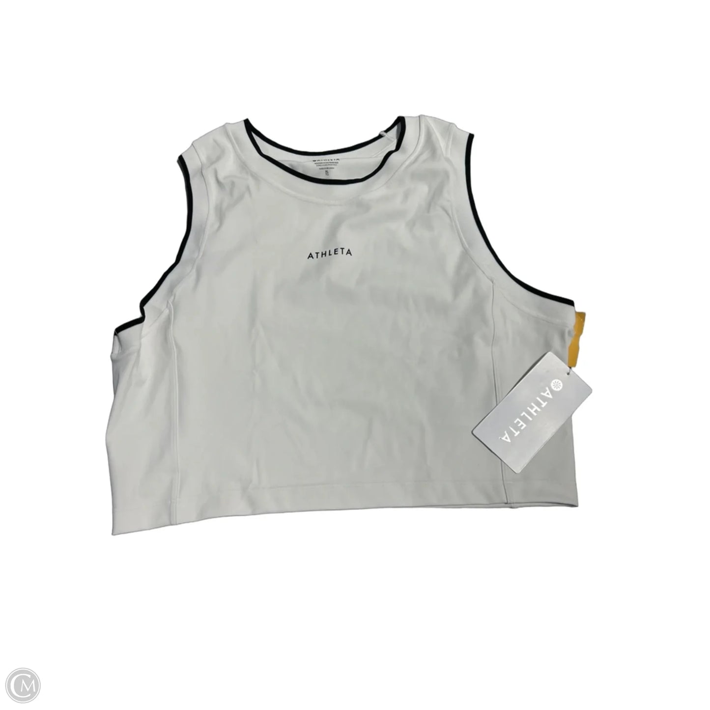 Athletic Tank Top By Athleta In White, Size: Xl