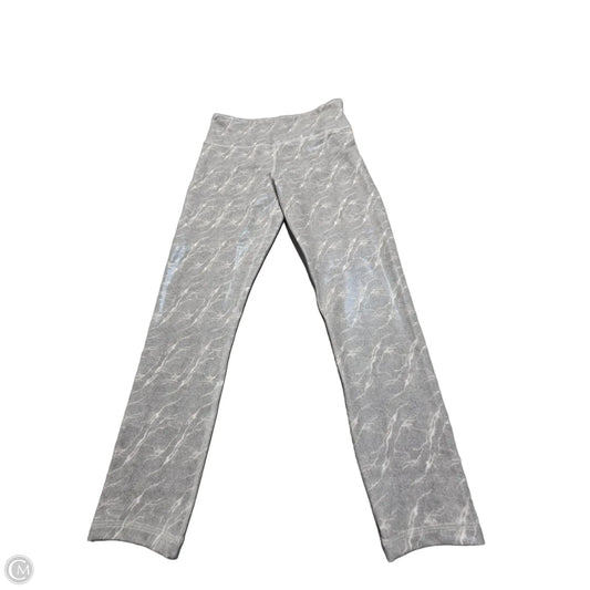 Athletic Leggings By Zyia In Silver, Size: M