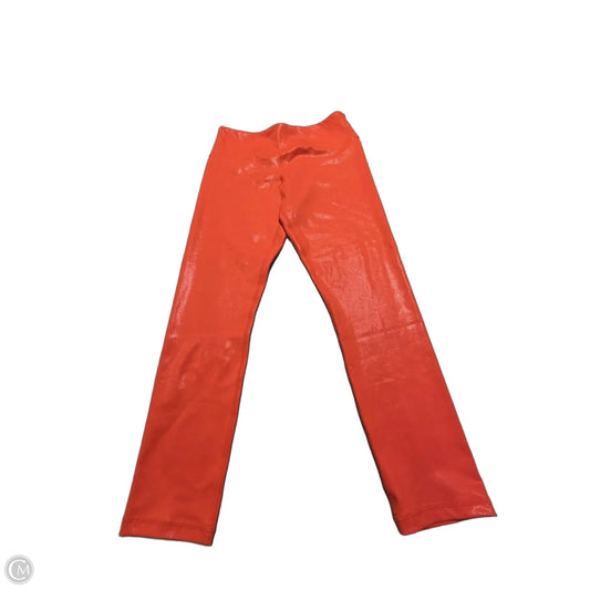 Athletic Leggings By Zyia In Orange, Size: M