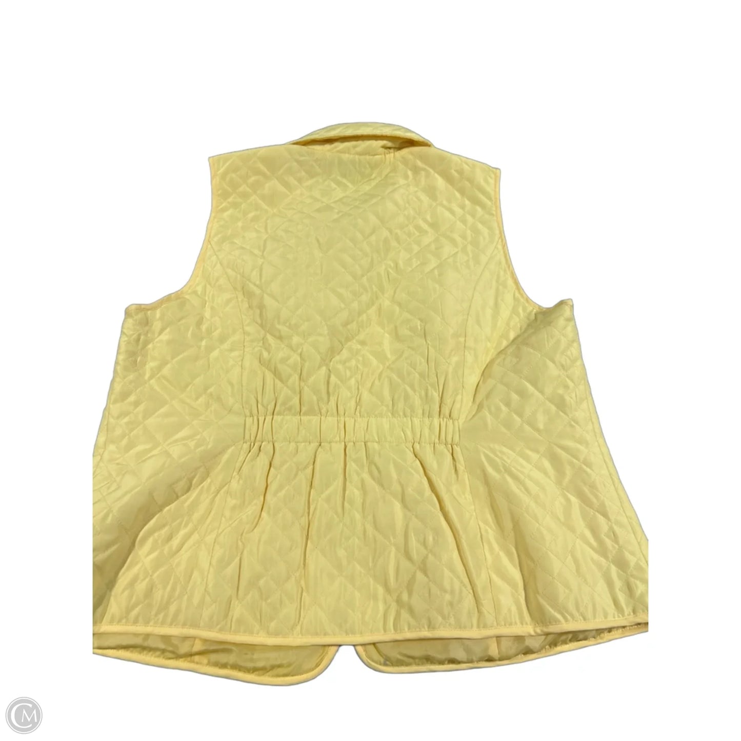 Vest Other By Cj Banks In Yellow, Size: 1x