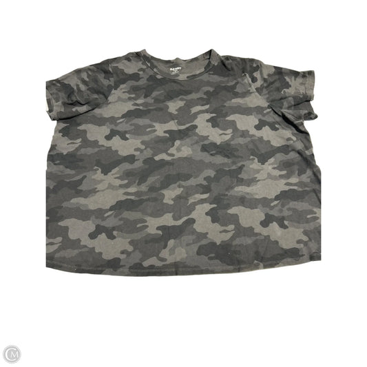 Top Short Sleeve By Old Navy In Black, Size: 3x