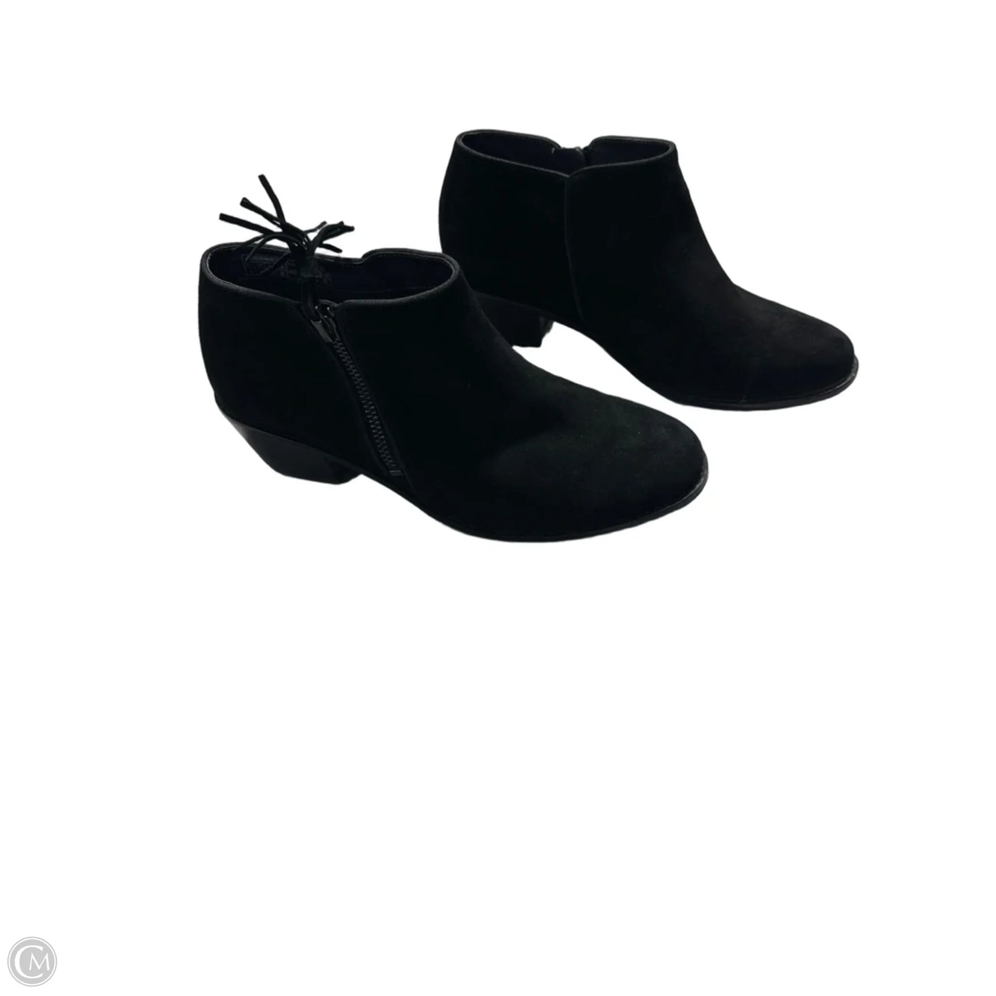 Boots Ankle Flats By Vionic In Black, Size: 8