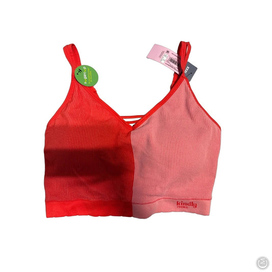 Athletic Bra By Cmc In Red, Size: Xxl