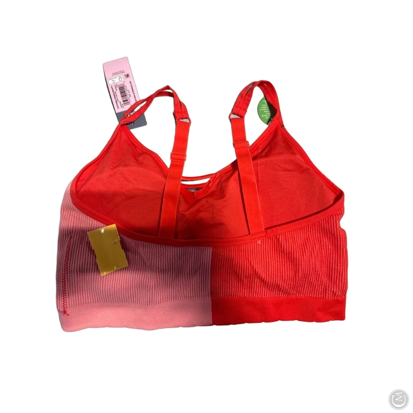Athletic Bra By Cmc In Red, Size: Xxl
