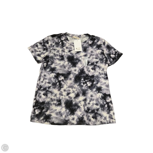 Top Short Sleeve By Active Usa In Tie Dye Print, Size: S