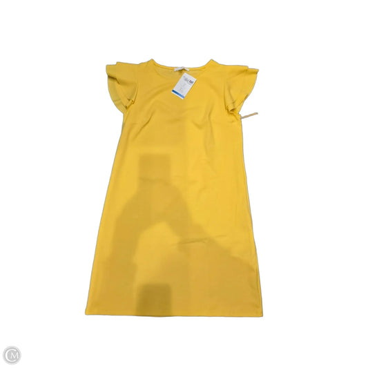 Dress Casual Short By Ces Femme In Yellow, Size: S