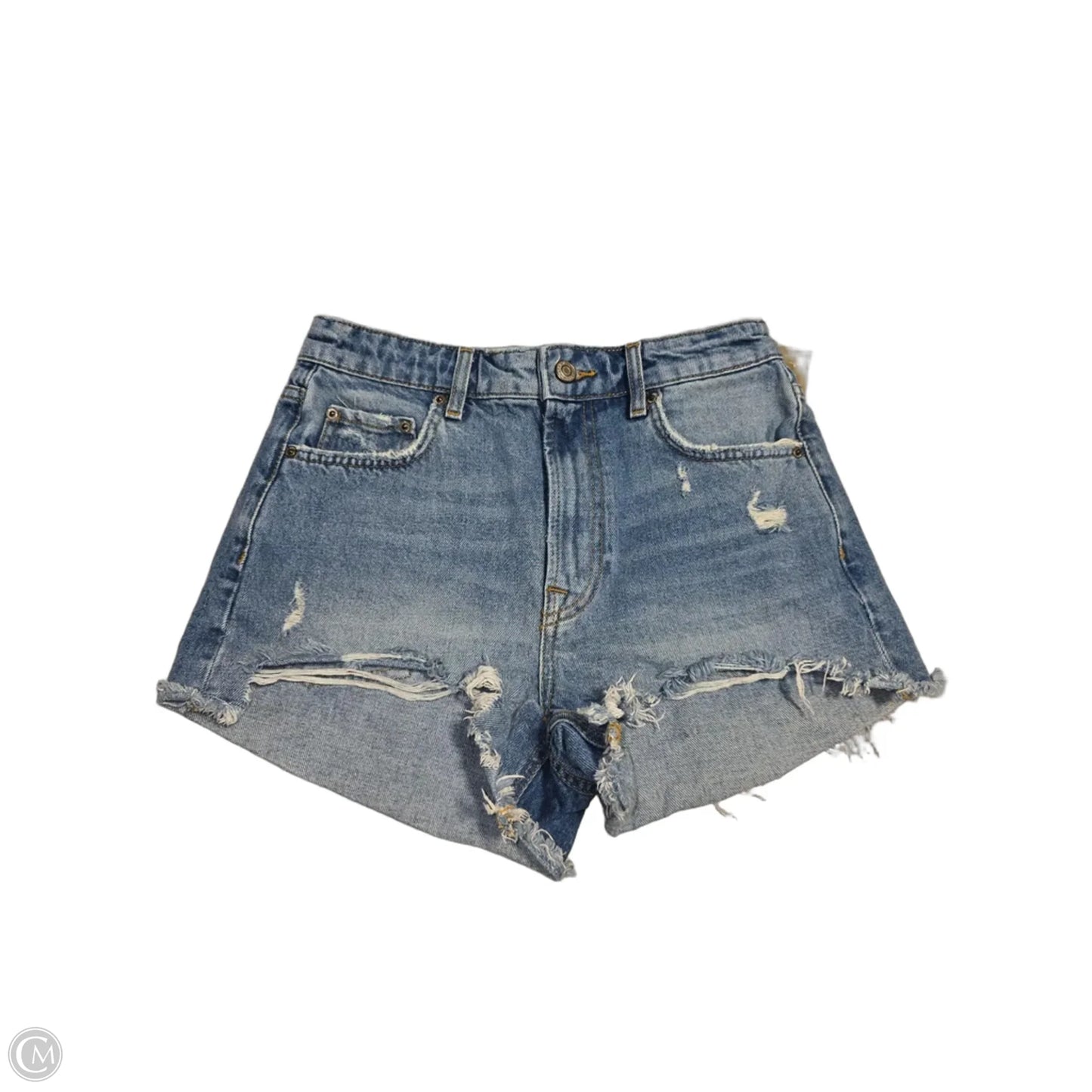 Shorts By Zara In Blue Denim, Size: 4
